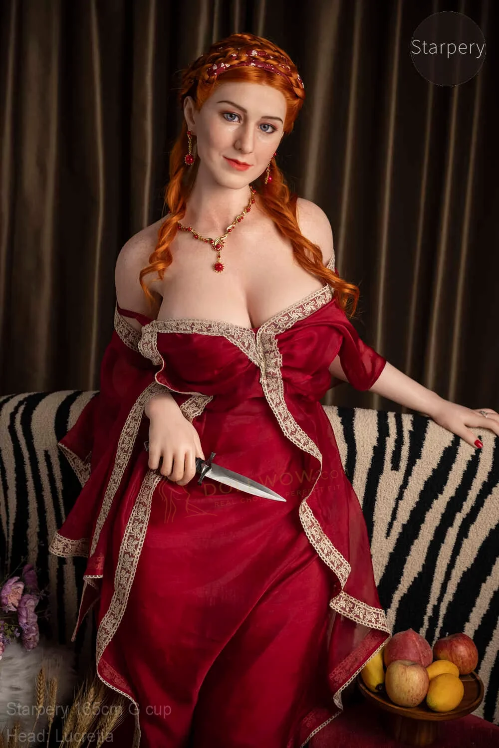 Starpery Lucretia 165cm G-Cup Silicone Head — image 7 of 8