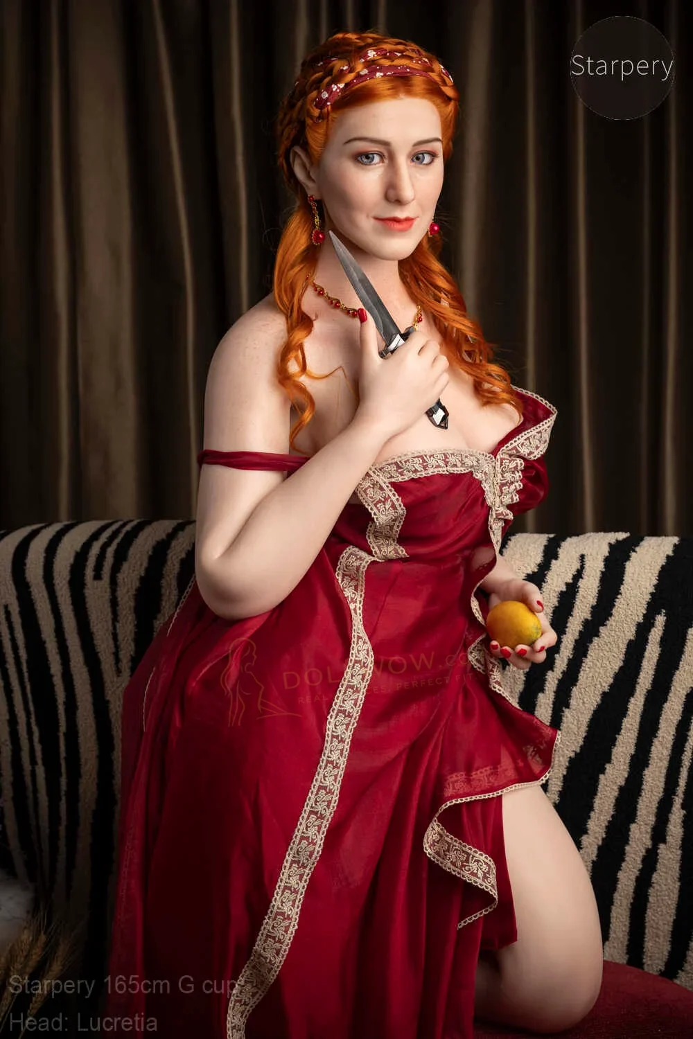 Starpery Lucretia 165cm G-Cup Silicone Head — image 8 of 8
